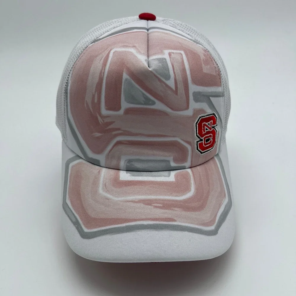 Adidas NC State Wolfpack‎ Trucker Hat Cap Womens One Size Snapback